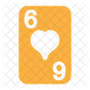 Six Of Hearts  Icon