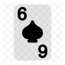 Six of spades  Icon