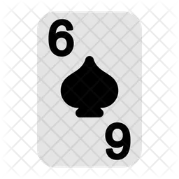 Six of spades  Icon