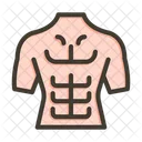 Muscle Body Abs Icon