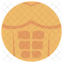 Abs Fitness Body Building Icon