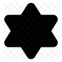 Six Pointed Star Feedback Like Icon