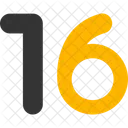 Sixteen  Symbol