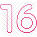 Sixteen  Symbol