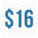 Sixteen dollar  Icon