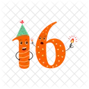 Birthday Celebration Candle Icon