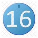 Sixteen Coin Crystal Icon