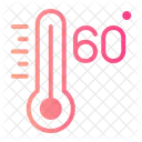 Sixty Celsius Temperature Icon