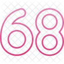 Sixty eight  Symbol