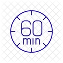Sixty minutes limit  Icon