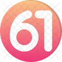 Sixty one  Icon