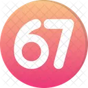 Sixty seven  Icon