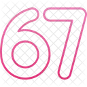 Sixty seven  Symbol