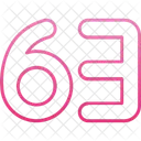 Sixty three  Symbol