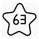Sixty Three Shapes And Symbols Numeric Icon