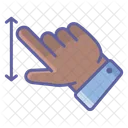 Size Finger Hand Icon