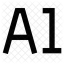 Size Normal Letter Icon