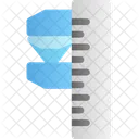 Size Dimension Magnitude Proportions Scale Measurement Extent Large Small Icon