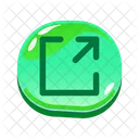 Button Glossy Change Icon