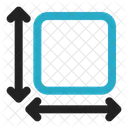Size Meter Measure Icon