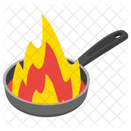 Sizzling Pan  Icon