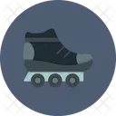 Skate Lifestyle Roller Icon