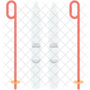 Skate Skateboard Stick Icon