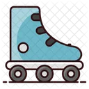 Roller Skates Skating Shoe Skate Boots Icon