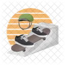 Skateboard Skating Sport Icon