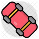 Skateboard Rollerblade Skating Icon