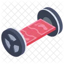 Skateboard Rollschuh Inlineskates Symbol