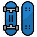 Skateboard Deck Board Icon