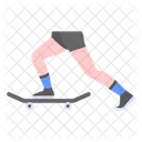 Skater Skateboard Skating Icon