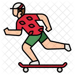 Skateboard  Icon