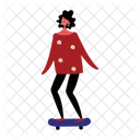 Skateboard Sports Skater Icon