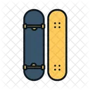 Skateboard Board Wheels Icon