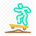 Skateboard Tricks Skate Icon