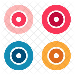 Skateboard Wheels  Icon