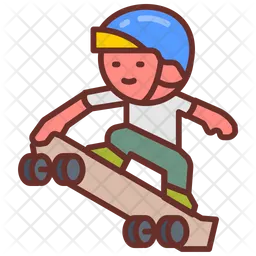 Skateboarding  Icon