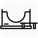 Skatepark-Umriss  Symbol