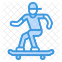 Skater Competition Board Icon
