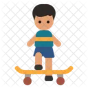 Skater Boy Sports Icon
