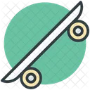 Skates Roller Skateboard Icon