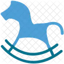 Skating Horse Rocking Icon