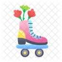 Skating Skateboarding Shoe Icon