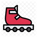 Skating Shoe Footwear Icon