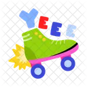 Roller Skate Skating Shoe Skate Boot アイコン