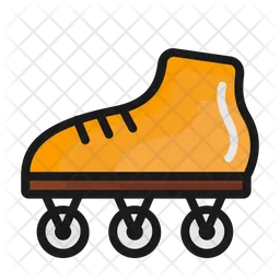 Roller Skating  Icon