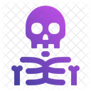 Skeleton Human Scary Icon
