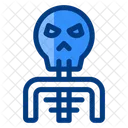 Skeleton Spooky Frightening Icon